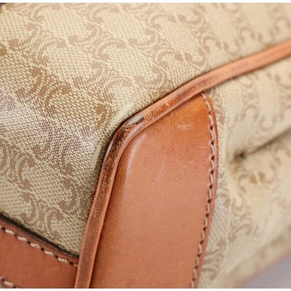 Vintage Celine Coated Canvas Shoulder Bag - Picture 10 of 11